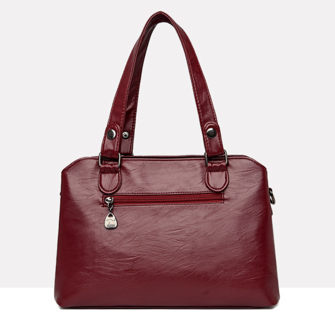 Simple Fashion Multi-Layer Women's Tote Bag