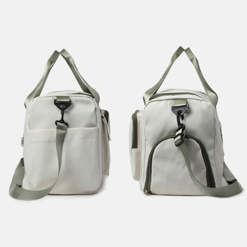 Contrast Color Oxford Sports Training Duffle with Logo Option
