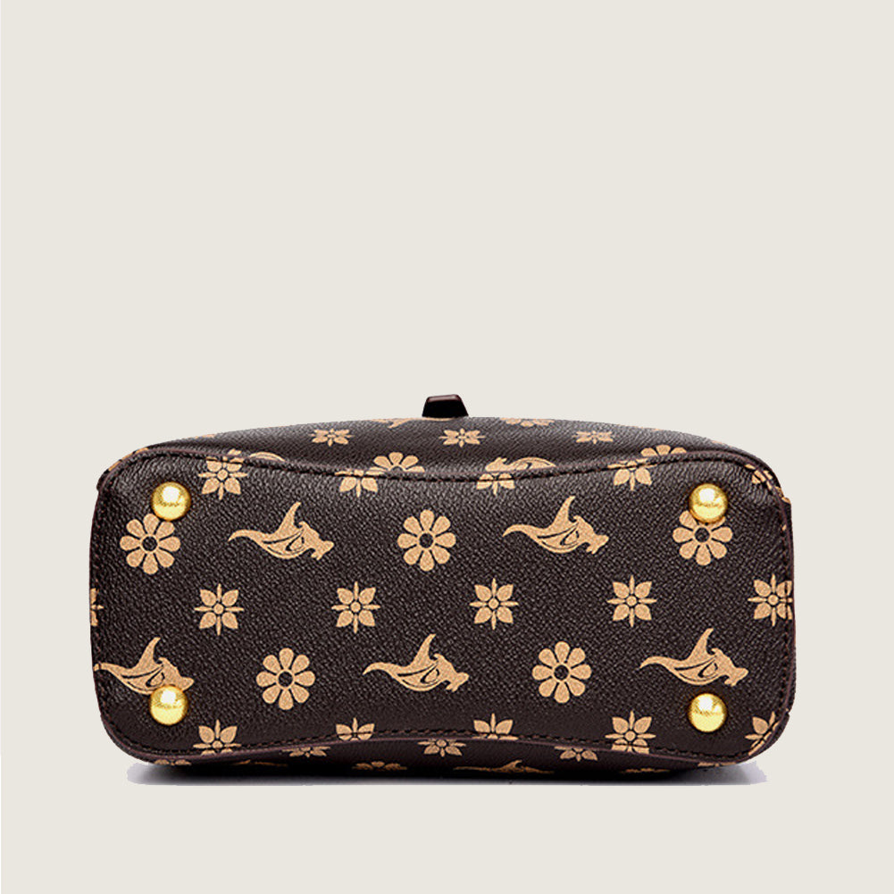 Fashion Printed Ladies Shoulder Bucket Bag
