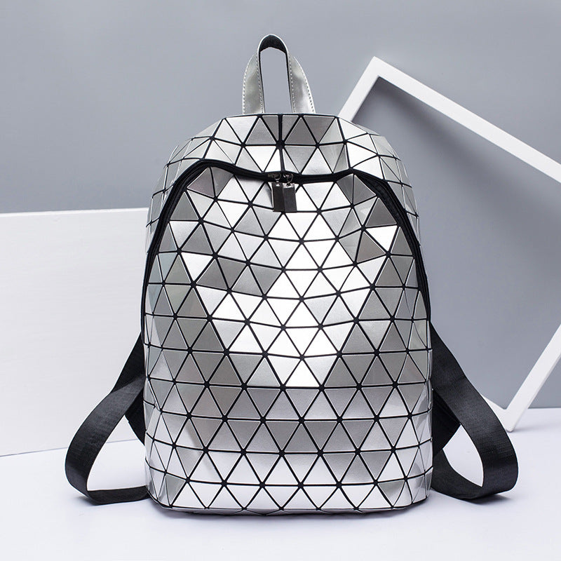 PU Leather Large Unisex Outdoor Backpack