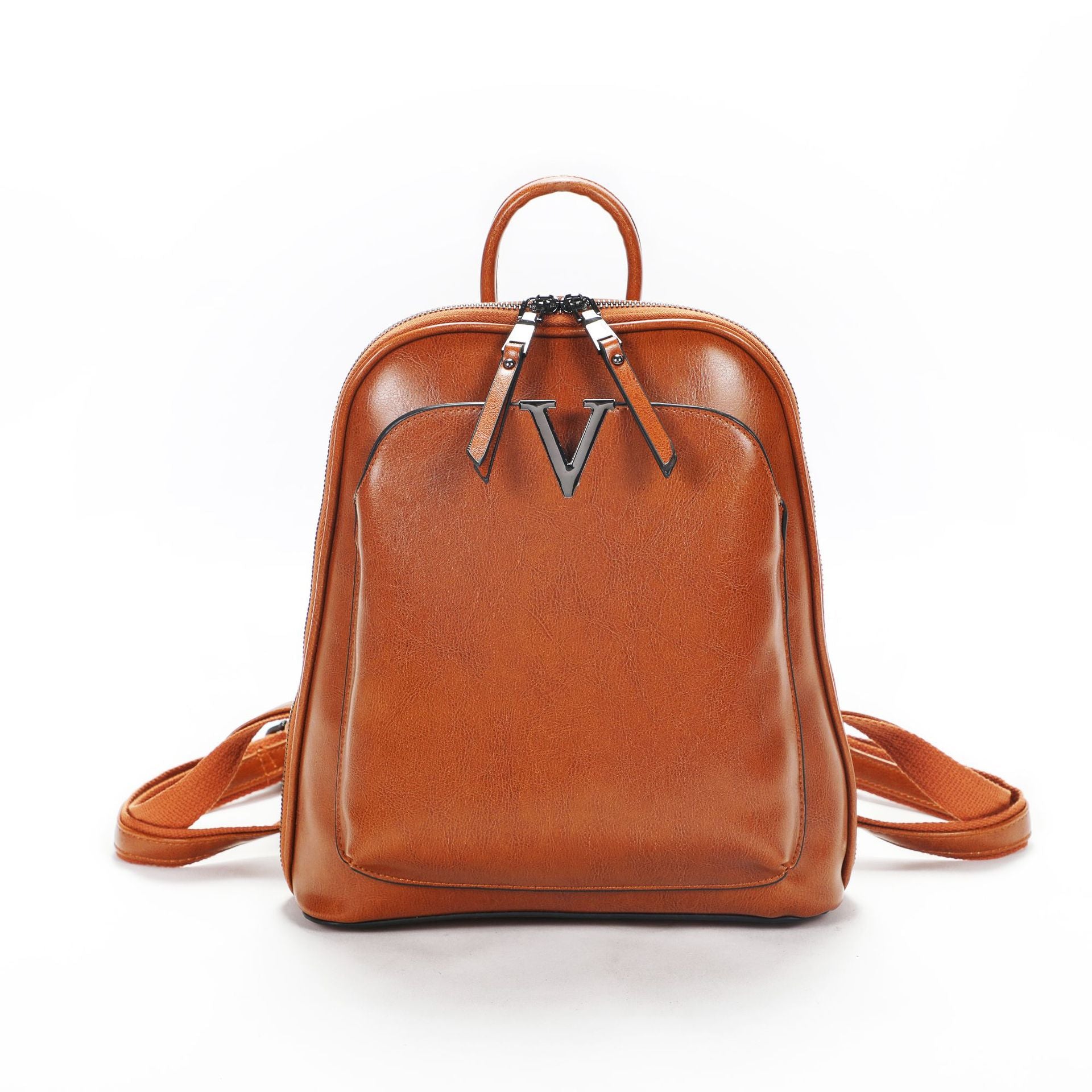 Multifunctional Genuine Leather Women's Backpack