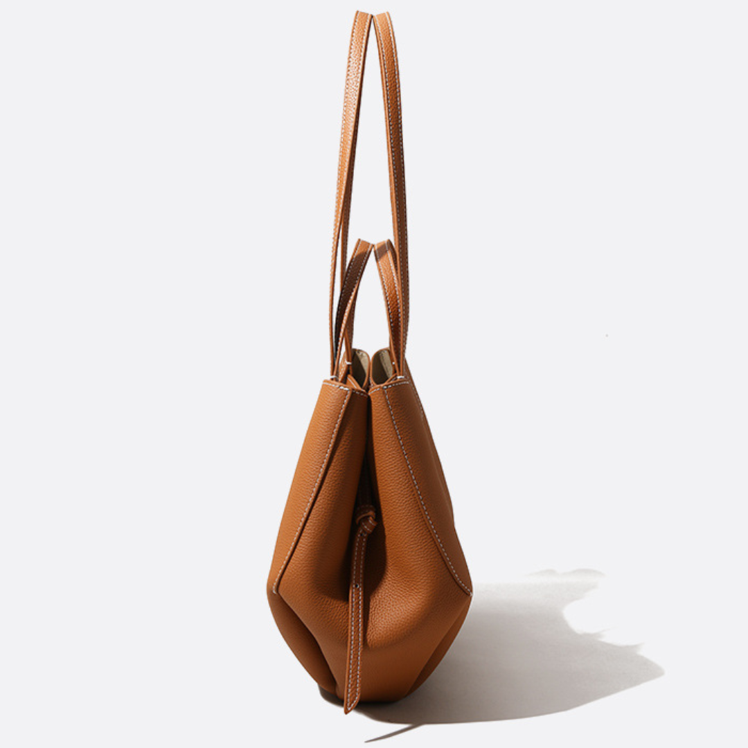 Top Layer Cowhide Women's Tote Handbag