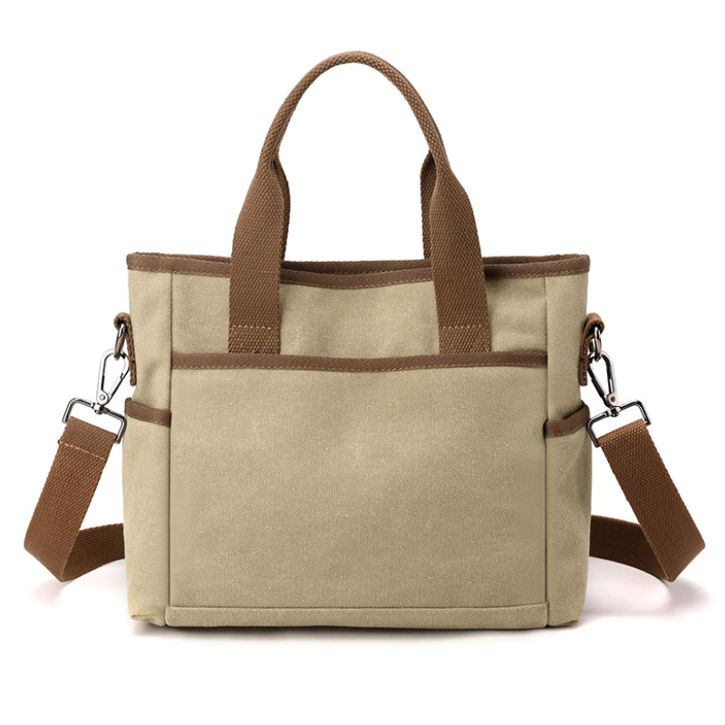 Trendy Style Canvas Messenger Bag for Women