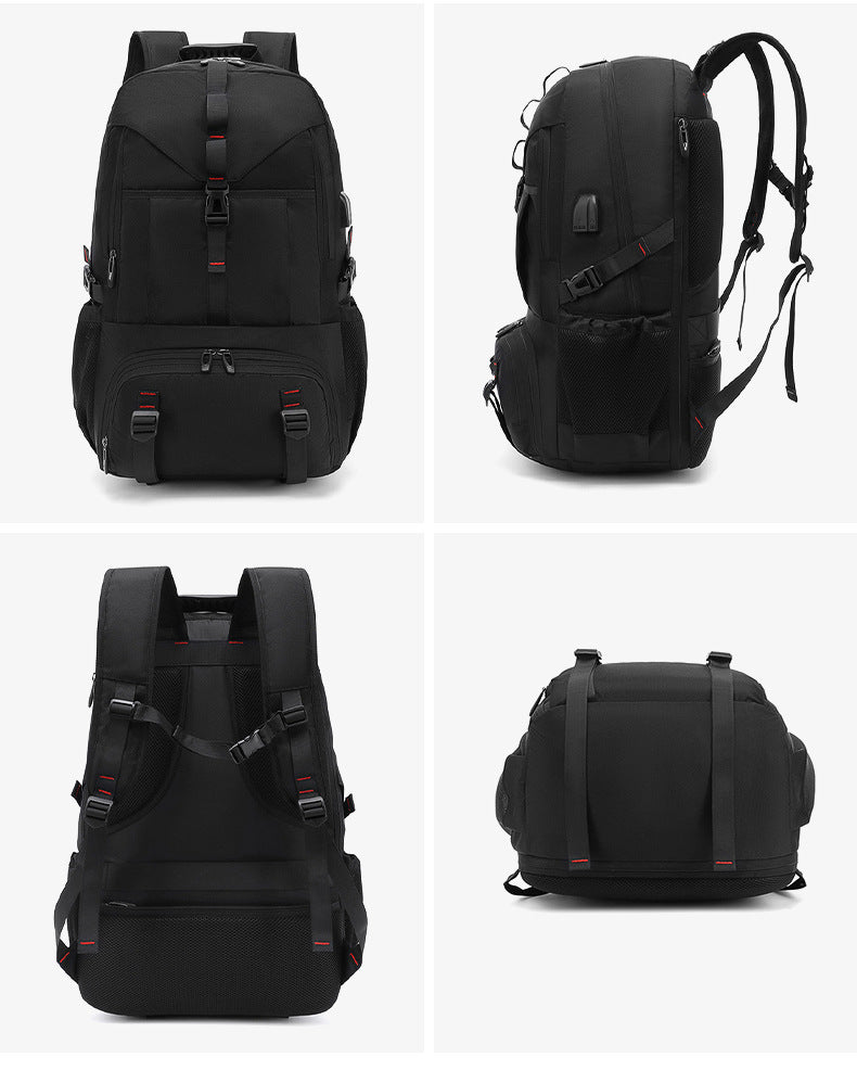 Multifunctional Large Capacity Men's Oxford Cloth Travel Backpack