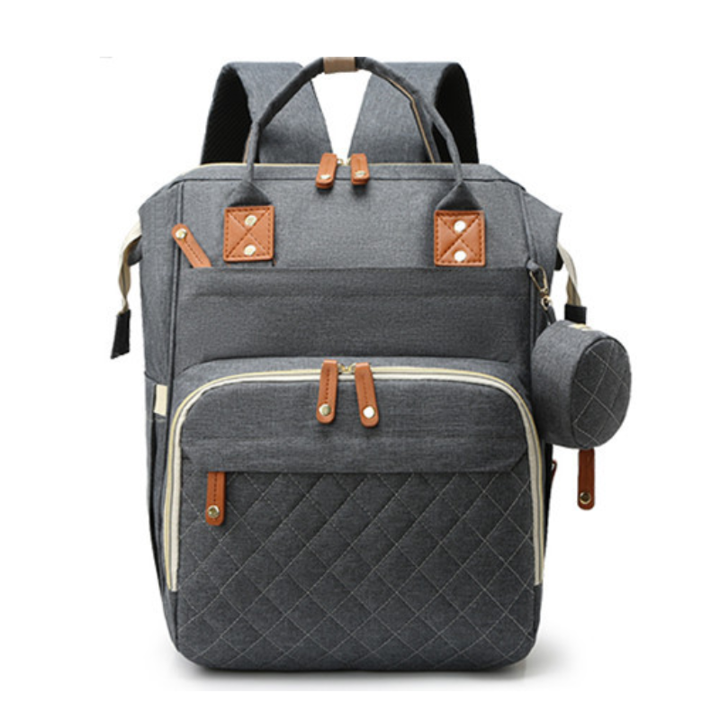 Large Capacity Lightweight Nylon Diaper Backpack