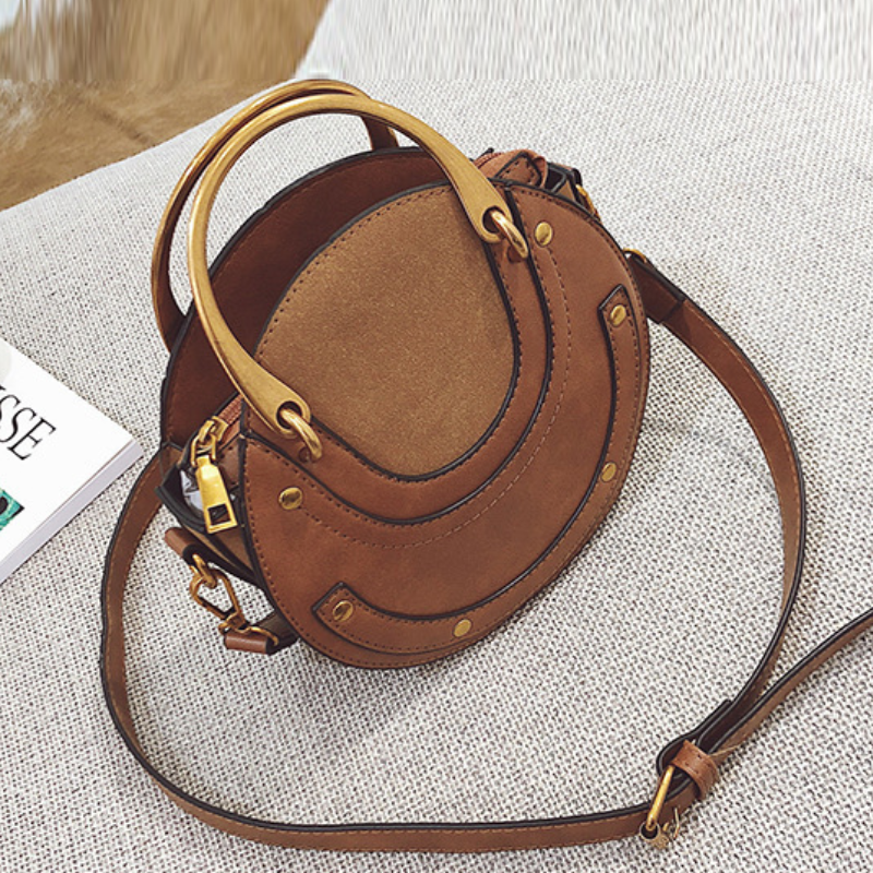 Trendy Crossbody Splicing Handbag for Women
