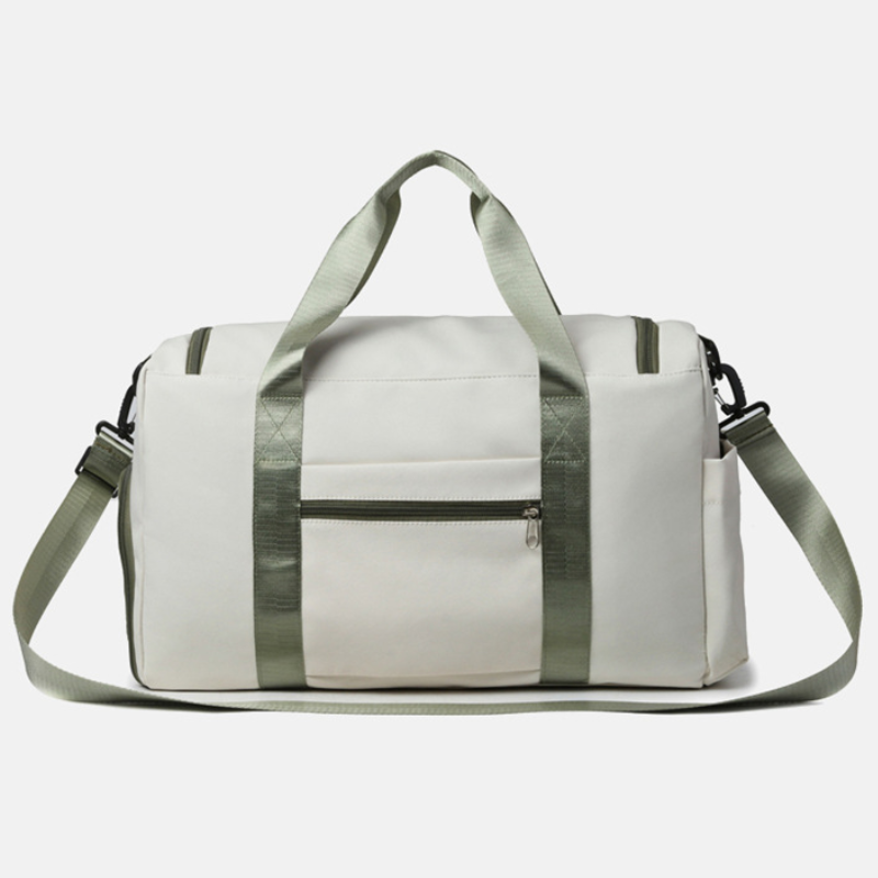 Contrast Color Oxford Sports Training Duffle with Logo Option