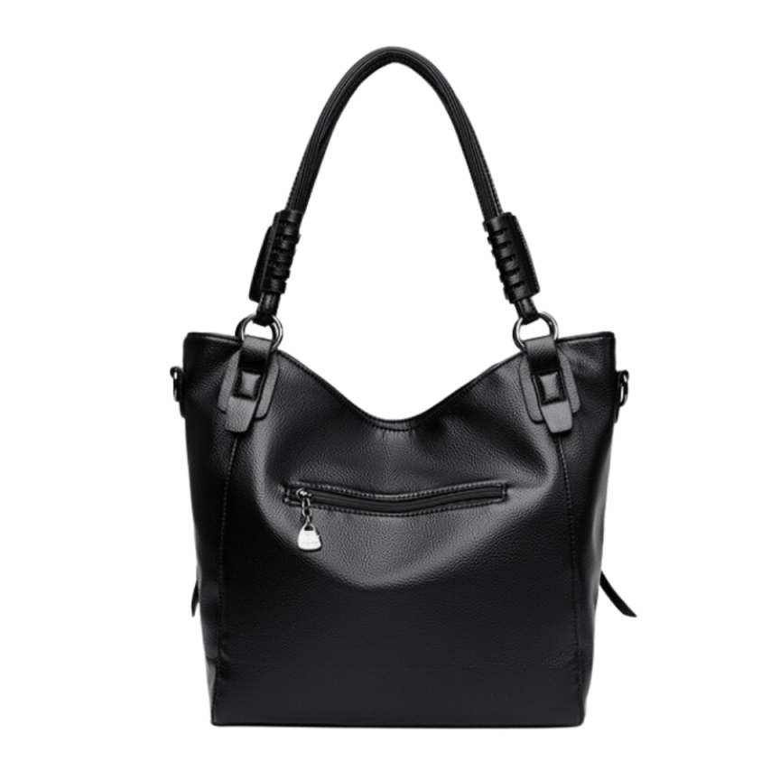 Multi-Compartment Shoulder Bag for Women