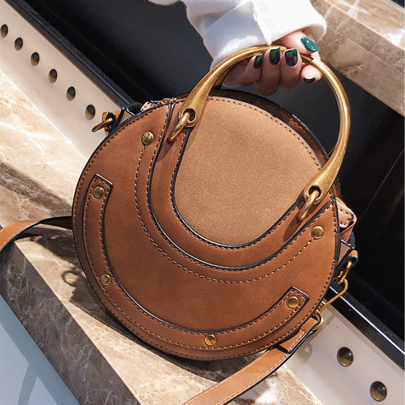 Trendy Crossbody Splicing Handbag for Women