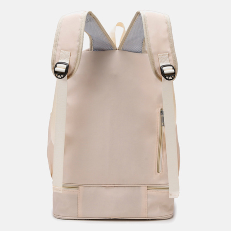 Large Capacity Oxford Cloth Swimming Backpack with Shoe Compartment