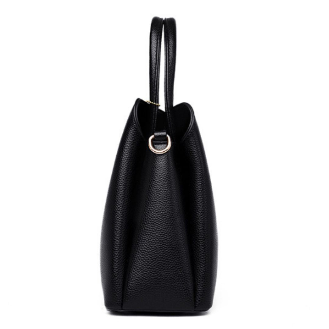 Elegant Large Capacity PU Leather Tote Bag