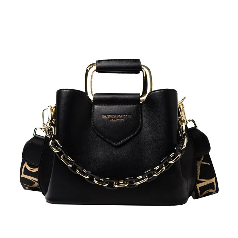Chain Bucket Crossbody Bag