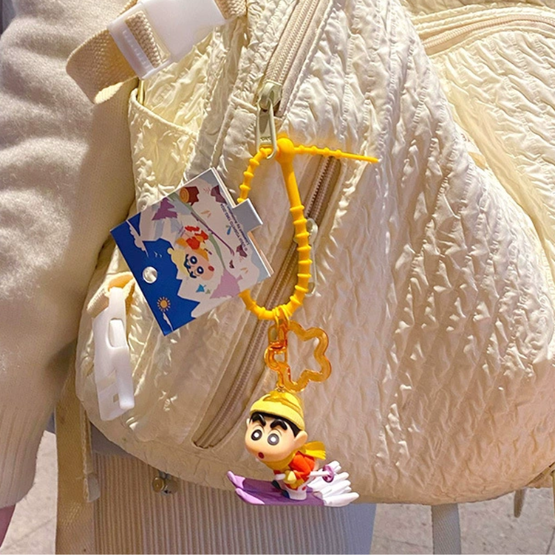 Crayon Shin-Chan Ski Edition Keychain