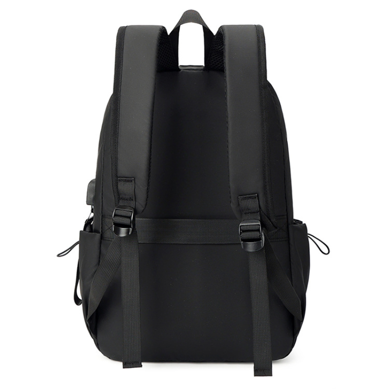 Men's Simple Lightweight Nylon College Backpack