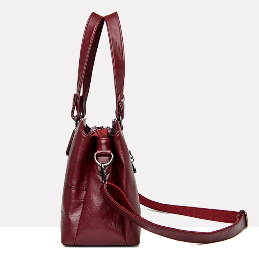 Simple Fashion Multi-Layer Women's Tote Bag