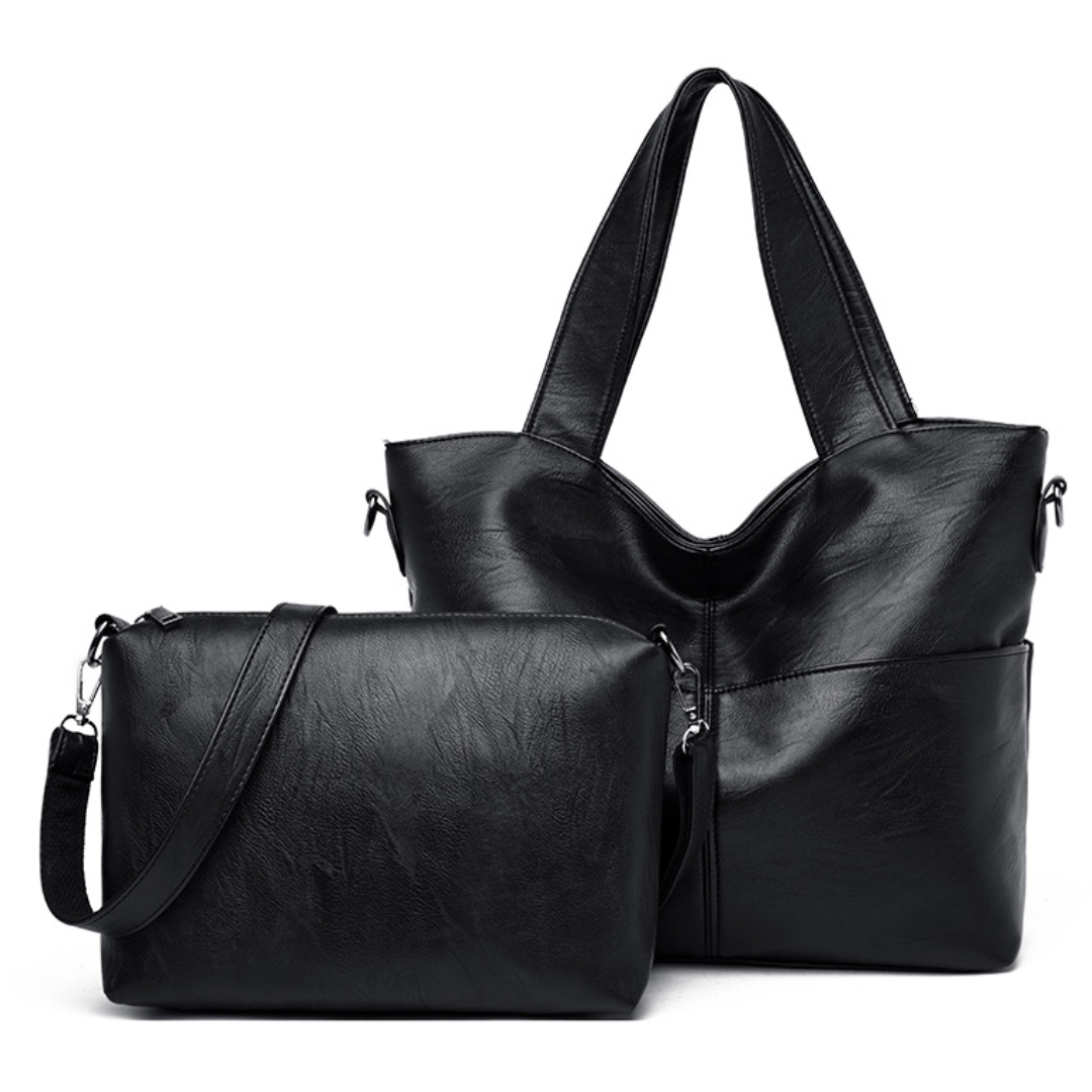 Large Capacity Women's Shoulder and Messenger Bag Set