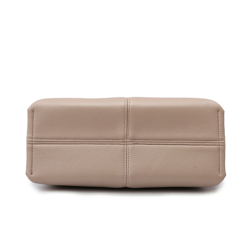 French Style PU Leather Dumpling Messenger Bag