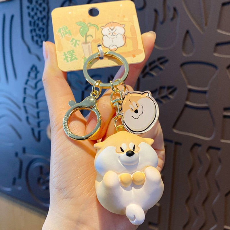 Achai Wolfberry Dog Keychain