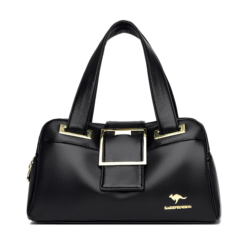 Multi-Compartment European Style Tote Bag
