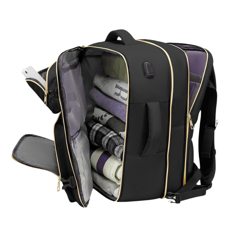 Trendy Large Capacity Women's Oxford Cloth Comter Backpack