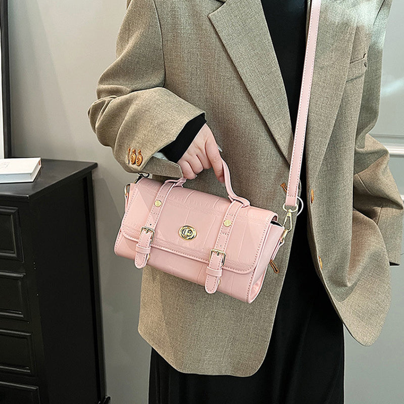 Faux Leather Retro Small Handbag