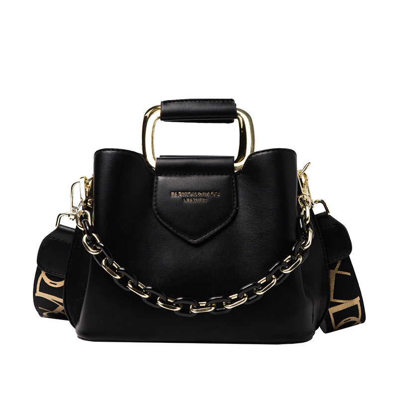Chain Bucket Crossbody Bag