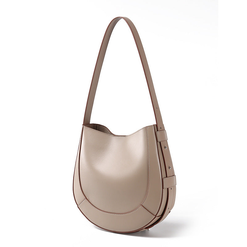 Light Luxury Large Capacity Genuine Leather Tote Bag