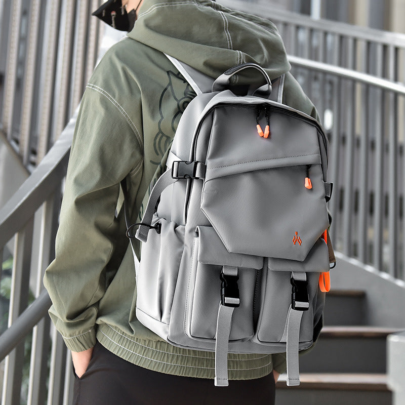 Large Capacity Men's Oxford School and Sports Backpack