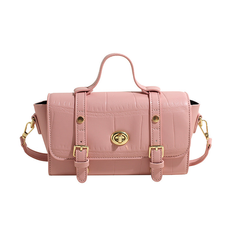Faux Leather Retro Small Handbag