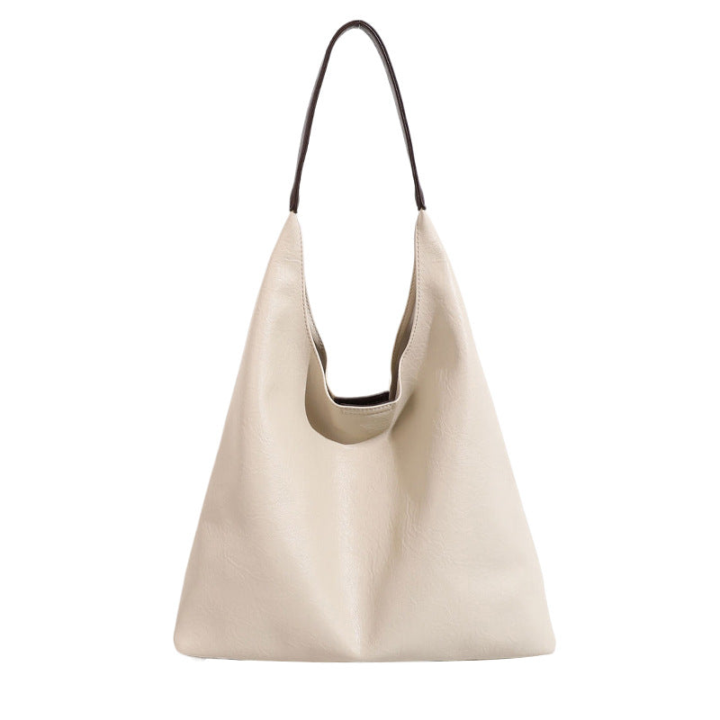 Retro Spring Shoulder Bag with Mother-Child Design