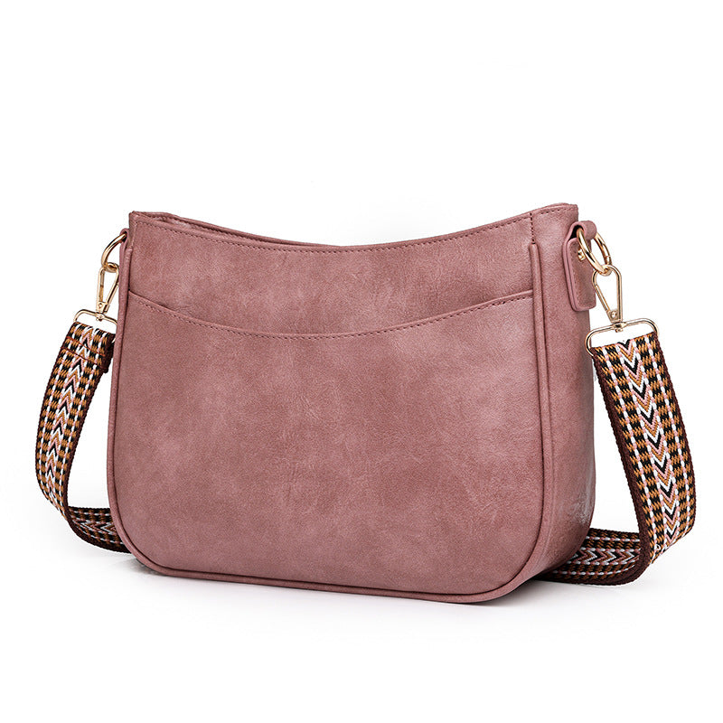 Retro PU Leather Commuter Crossbody Tote for Women