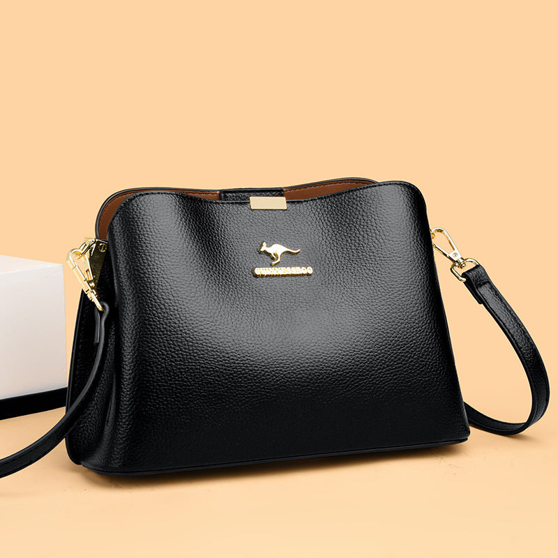 Maillard Bucket Mom Shoulder Bag