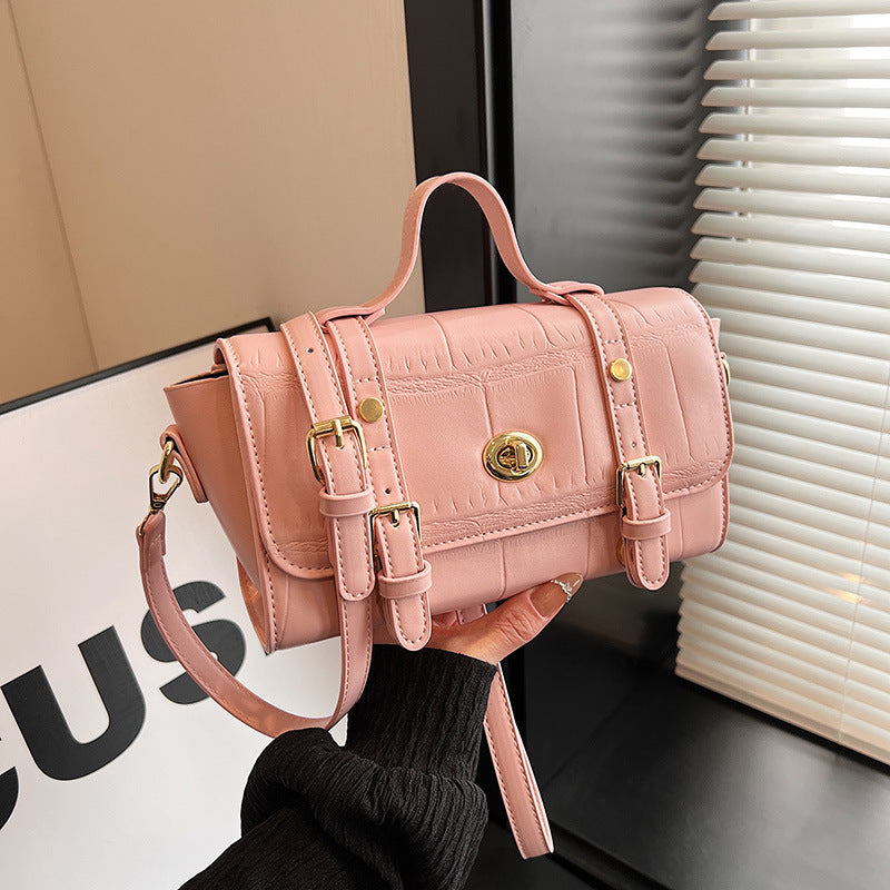 Faux Leather Retro Small Handbag
