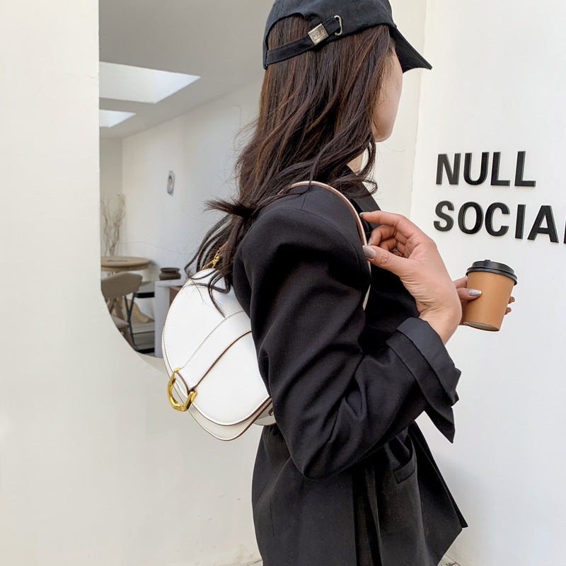 Style Fashion Saddle Crossbody Bag
