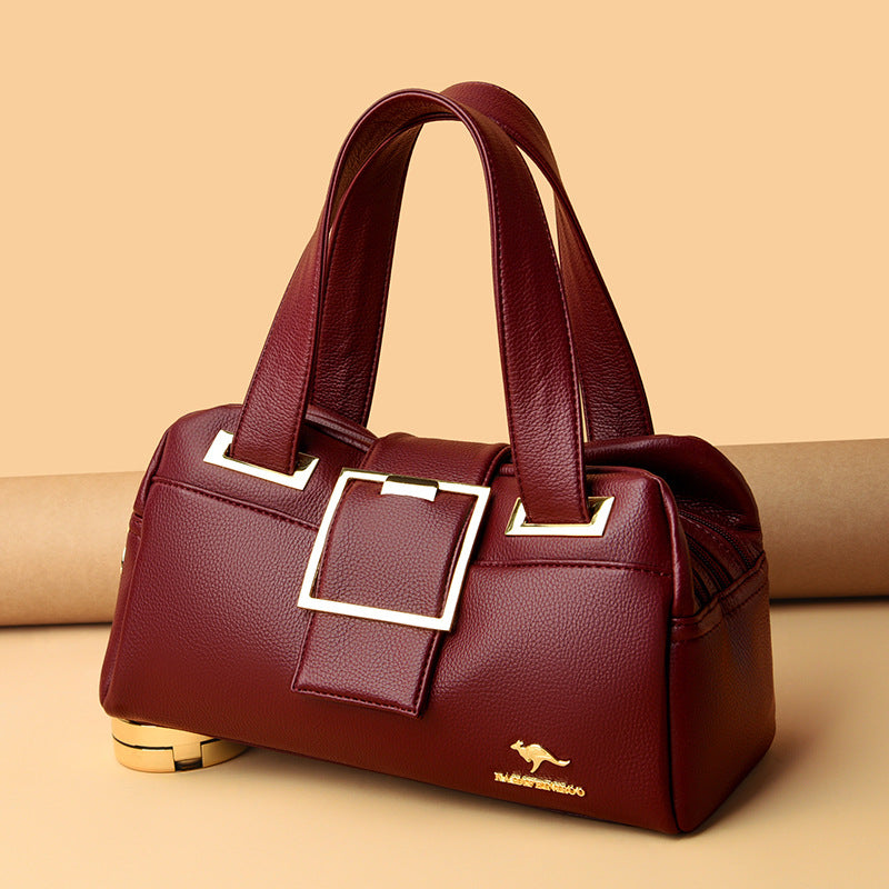 Multi-Compartment European Style Tote Bag