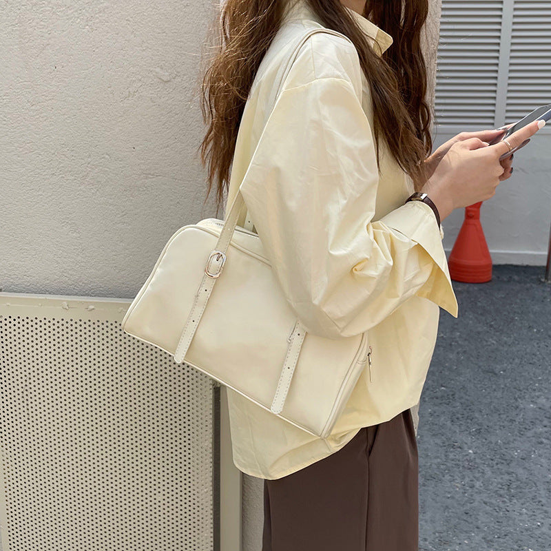 Casual Green Underarm Tote Bag