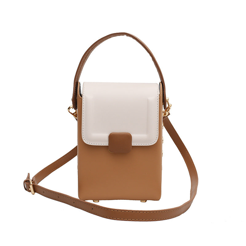 Contrast Color Summer Mini Square Messenger Bag