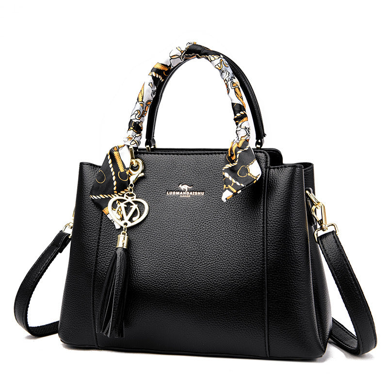 Large Simple Fashion Commuter Handbag