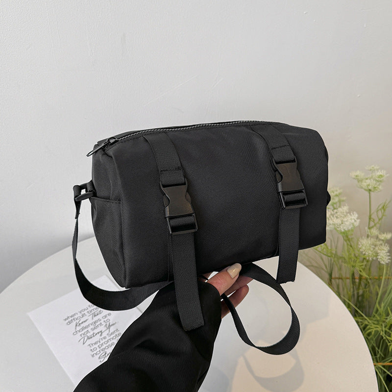 Boston Style Contrast Oxford Casual Shoulder Messenger