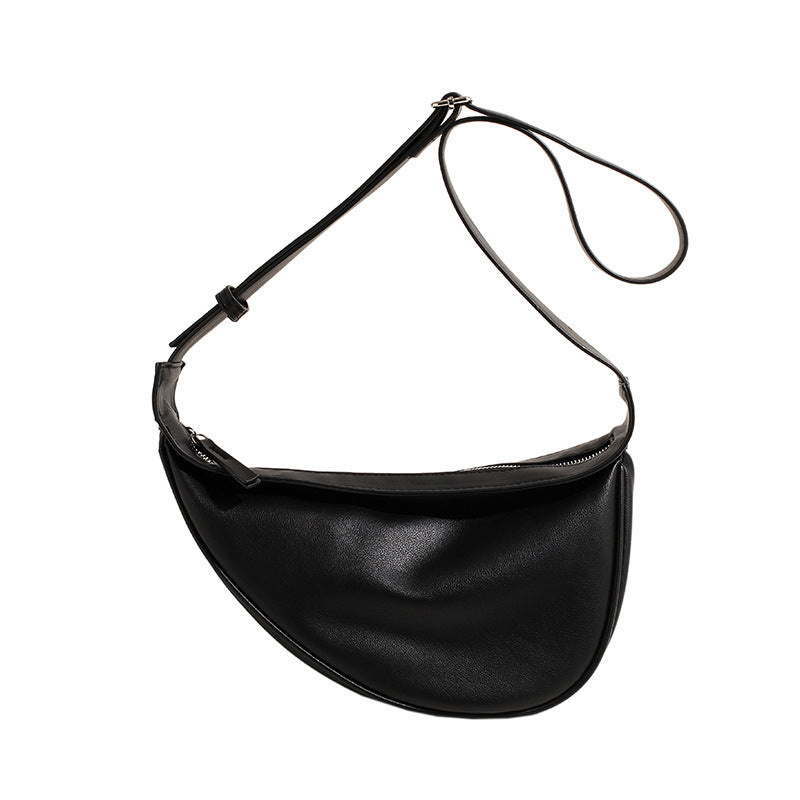 Retro Dumpling Style Nylon Crossbody Bag for Women