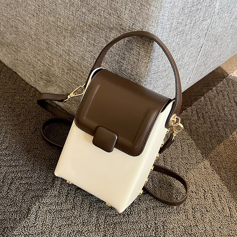 Contrast Color Summer Mini Square Messenger Bag