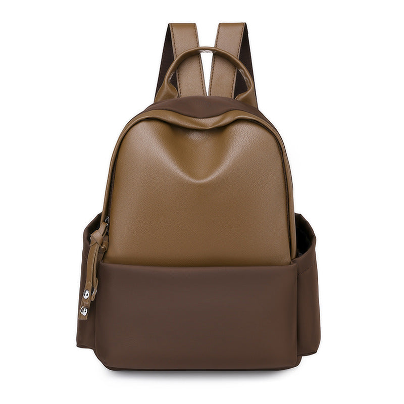 Trendy Large Capacity Spliced Women's Backpack