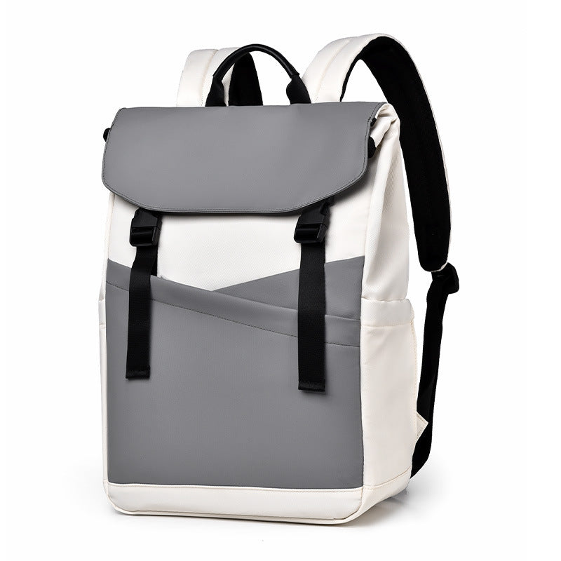 Men's Large Capacity Polyester Notebook Backpack