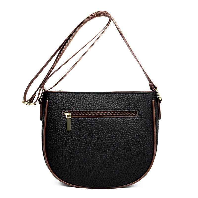 Retro Style Embossed Women's Shoulder Bag