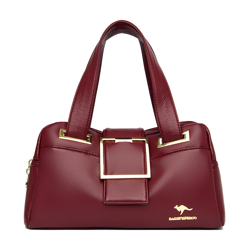 Multi-Compartment European Style Tote Bag