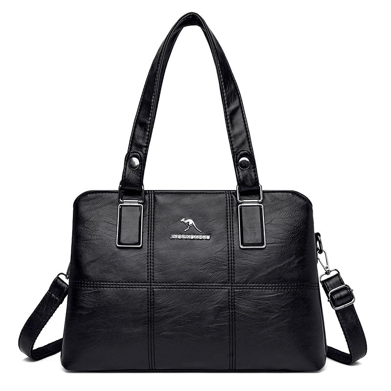 Simple Fashion Multi-Layer Women's Tote Bag