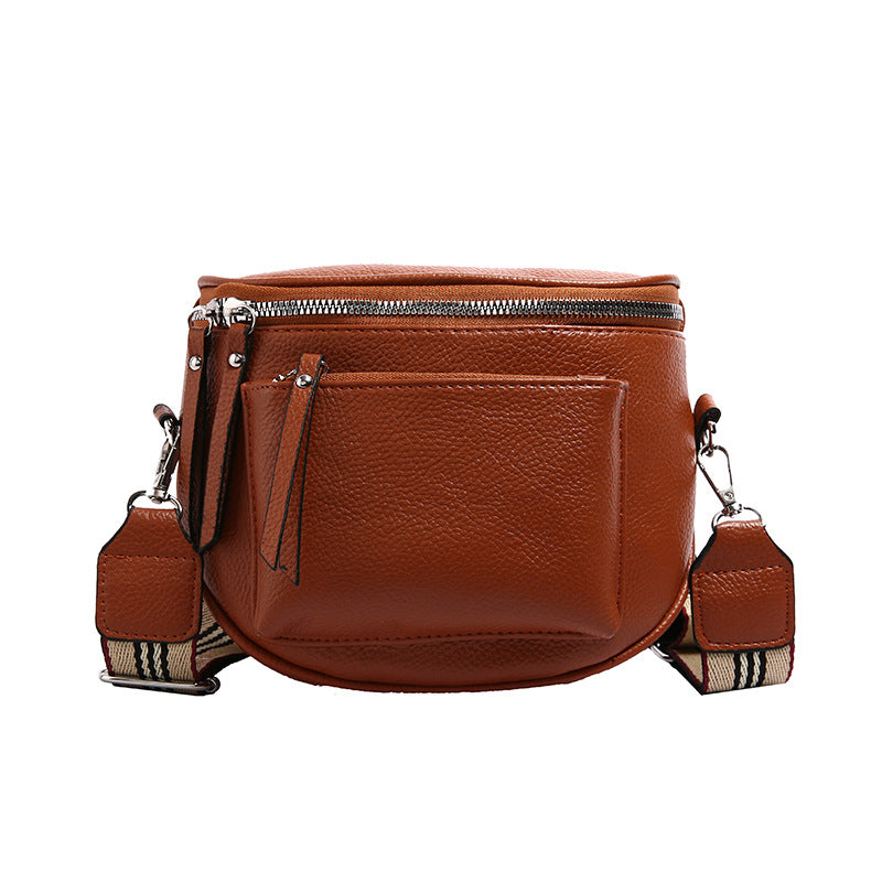 Tassel Saddle Style Crossbody Mobile Shoulder Bag