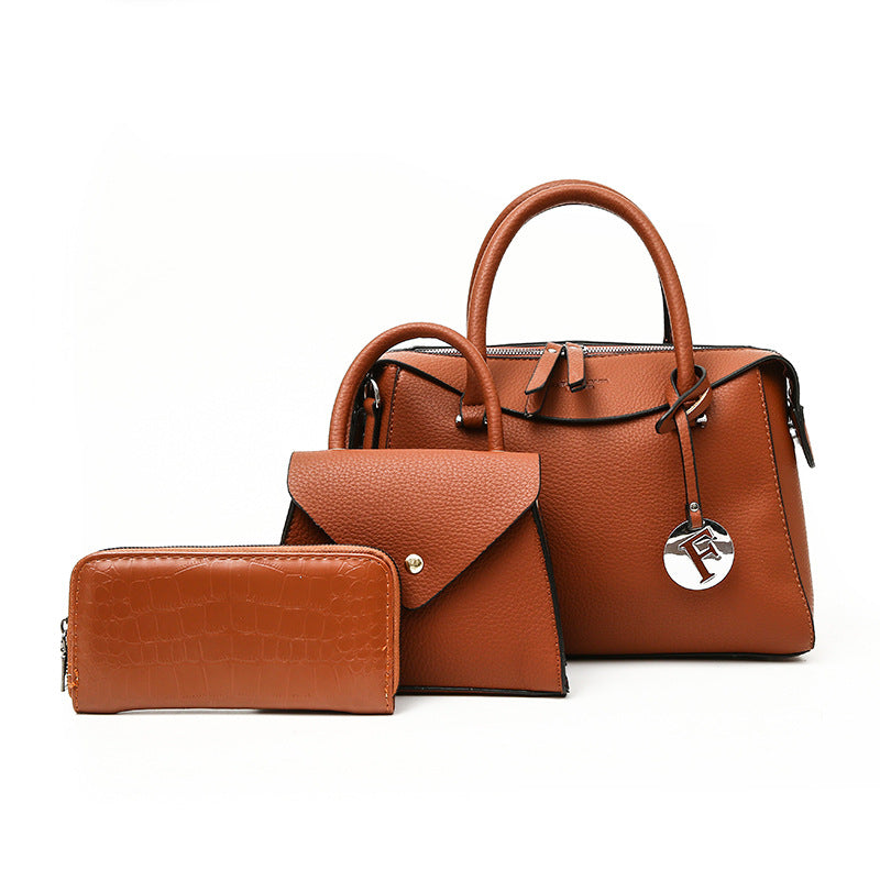 Multi-Piece Mother-Daughter Shoulder Handbag Set