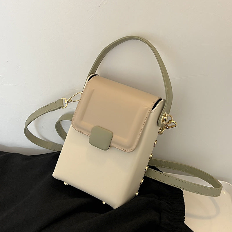 Contrast Color Summer Mini Square Messenger Bag
