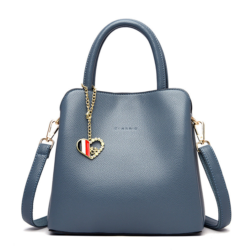 Elegant Large Capacity PU Leather Tote Bag